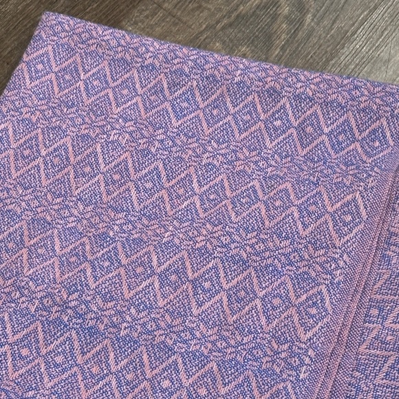 Mexican Pink Lavender Rebozo Shawl - Picture 2 of 4